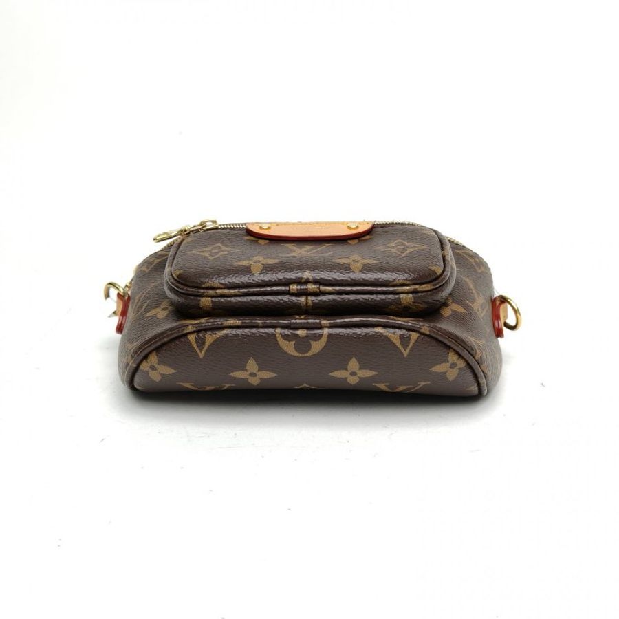 LOUIS VUITTON Bumbag腰包Mini老花PVC晶片肩背包-4