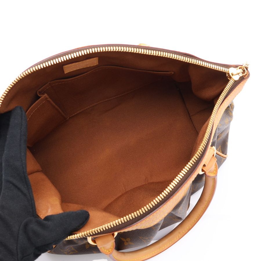 原花 帆布 Tivoli PM 手提包【LOUIS VUITTON LV 路易威登】 M40143-2