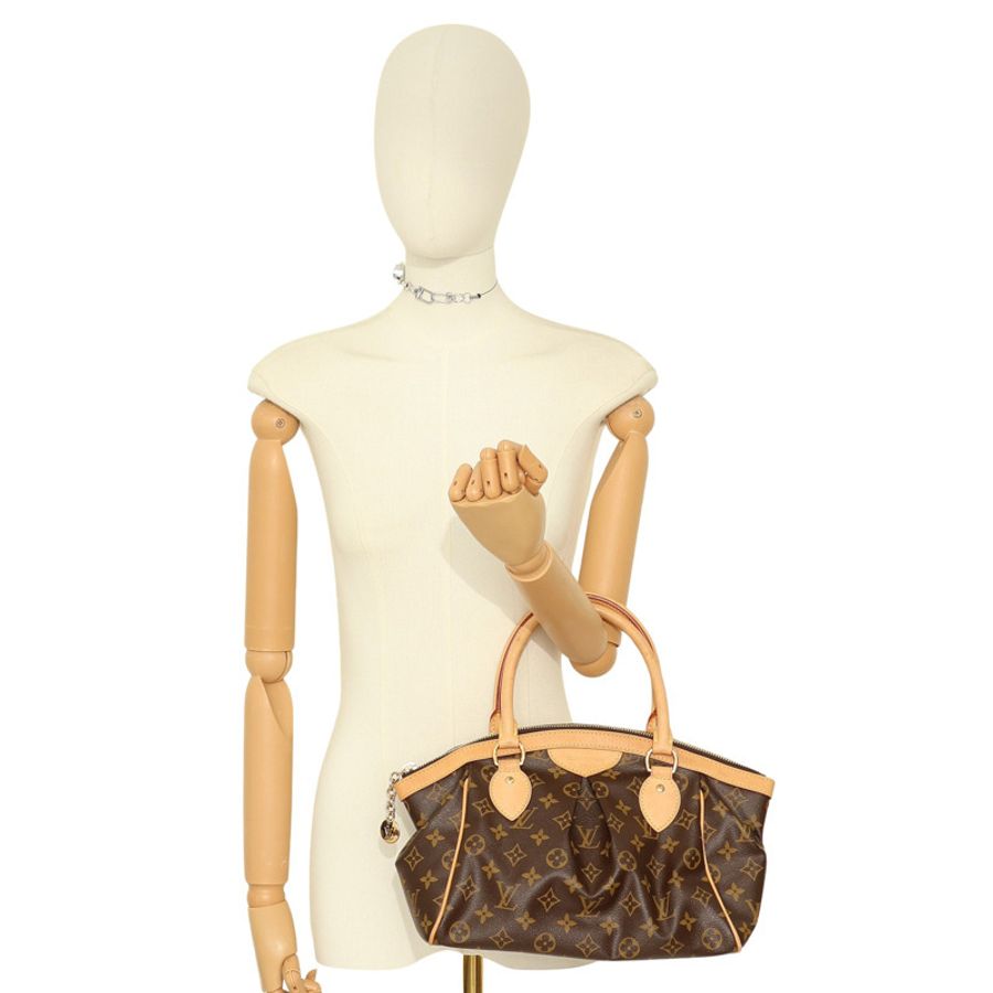原花 帆布 Tivoli PM 手提包【LOUIS VUITTON LV 路易威登】 M40143-5