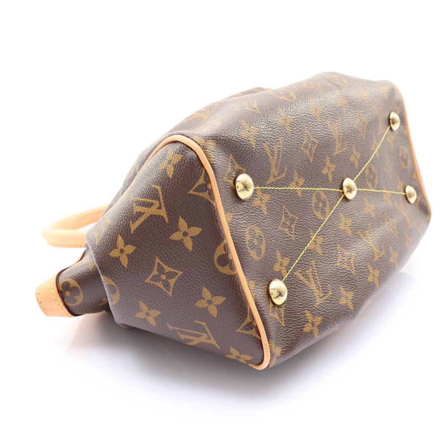 原花 帆布 Tivoli PM 手提包【LOUIS VUITTON LV 路易威登】 M40143-7