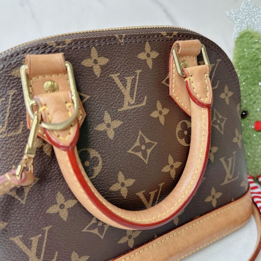 LV Alma BB艾瑪手提斜背包-6