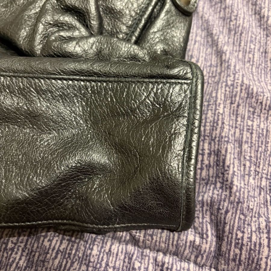 Balenciaga Classic City 黑色機車包|附背帶鏡子|經典停產款 可肩背手拿-18