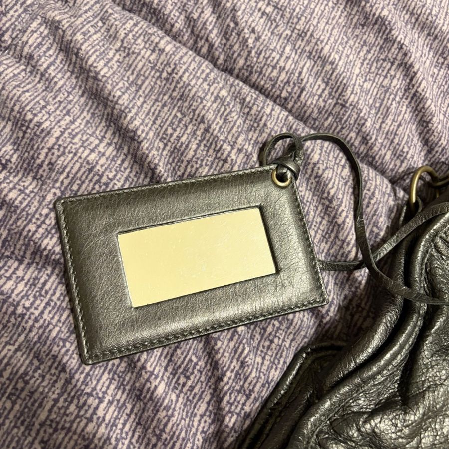 Balenciaga Classic City 黑色機車包|附背帶鏡子|經典停產款 可肩背手拿-37