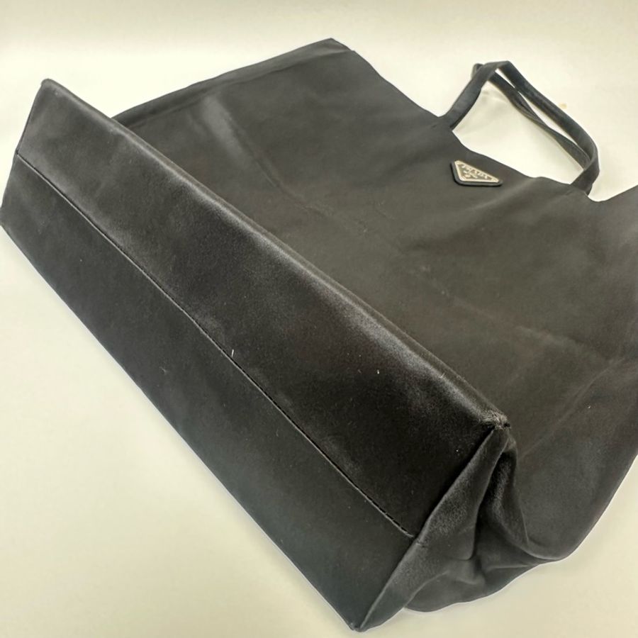 【赫蒂國際精品】 Prada Tessuto 經典黑色尼龍托特包 vintage 二手 中古-15