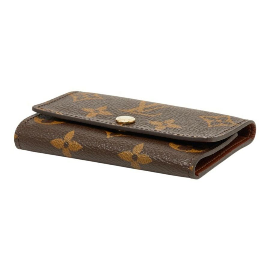 路易威登 Monogram Multicles 6 鑰匙包，6 環，M62630，棕色皮革，女士 LOUIS VUITTON-3