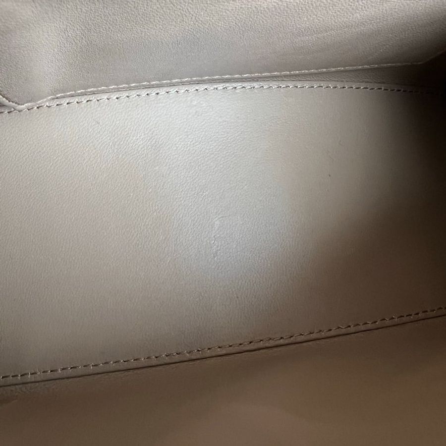 BALENCIAGA 593546 粉膚鱷魚壓紋沙漏包 XS-7