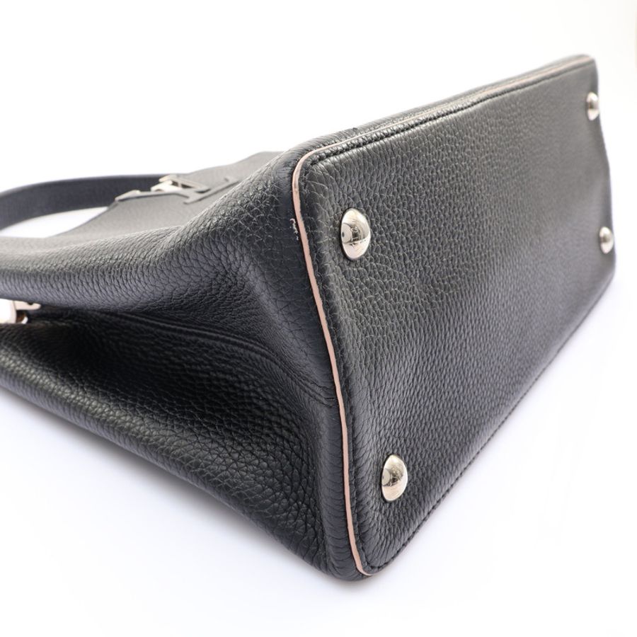 黑色 牛皮 Capucines MM 手提包【LOUIS VUITTON LV 路易威登】 M48864-8
