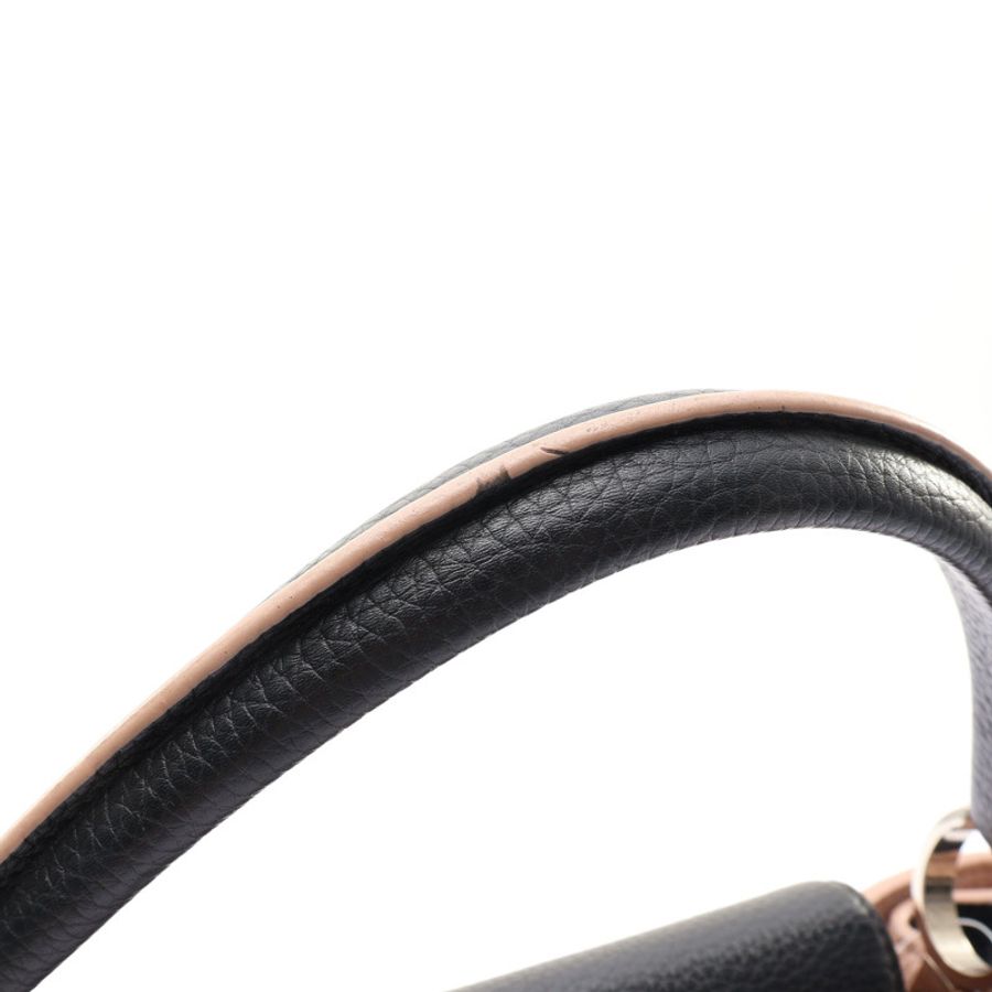 黑色 牛皮 Capucines MM 手提包【LOUIS VUITTON LV 路易威登】 M48864-11