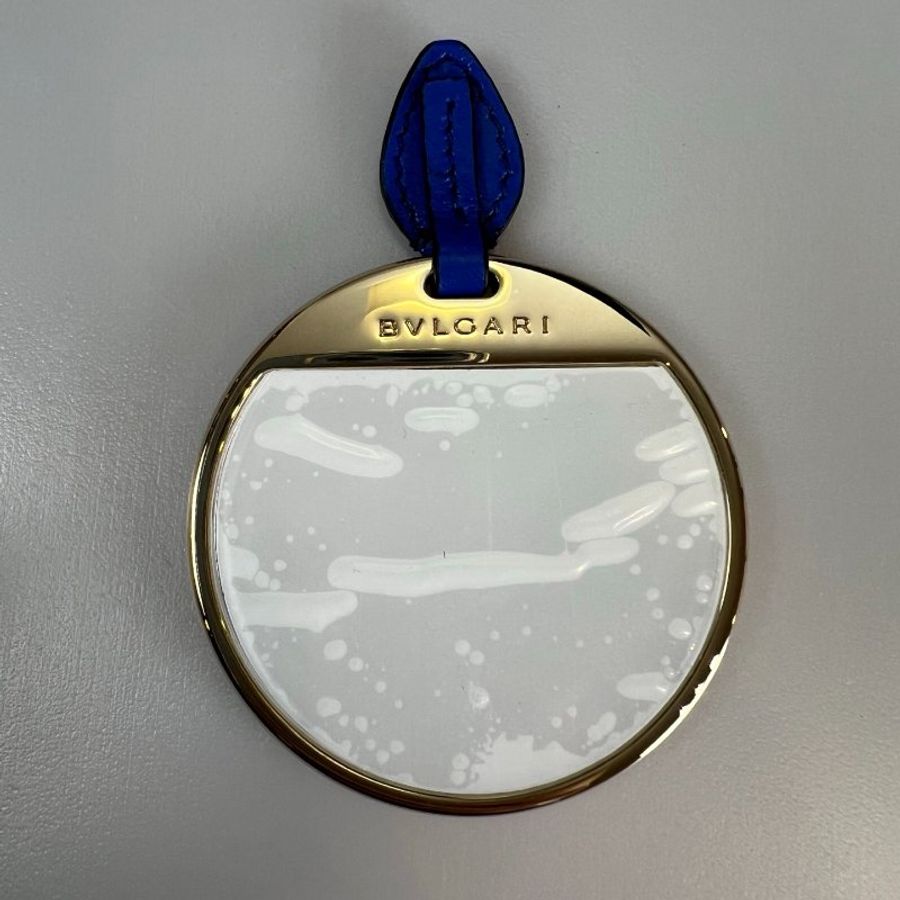 BVLGARI 藍珍珠魚皮蛇頭包-10