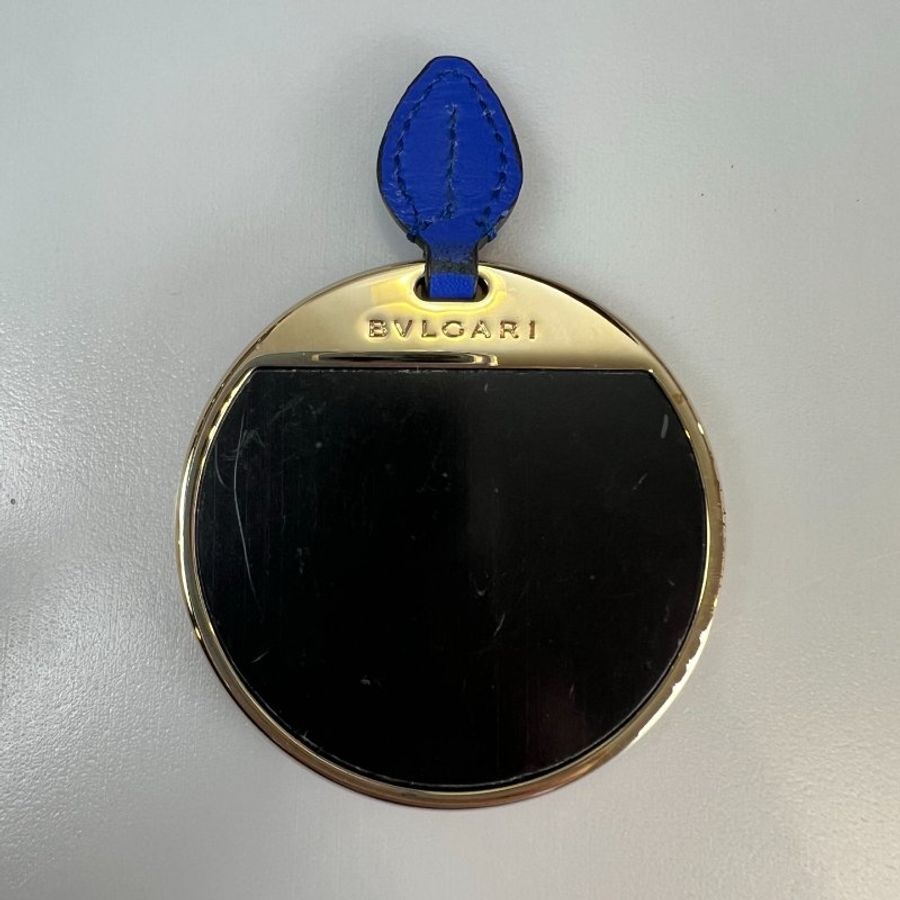 BVLGARI 藍珍珠魚皮蛇頭包-11