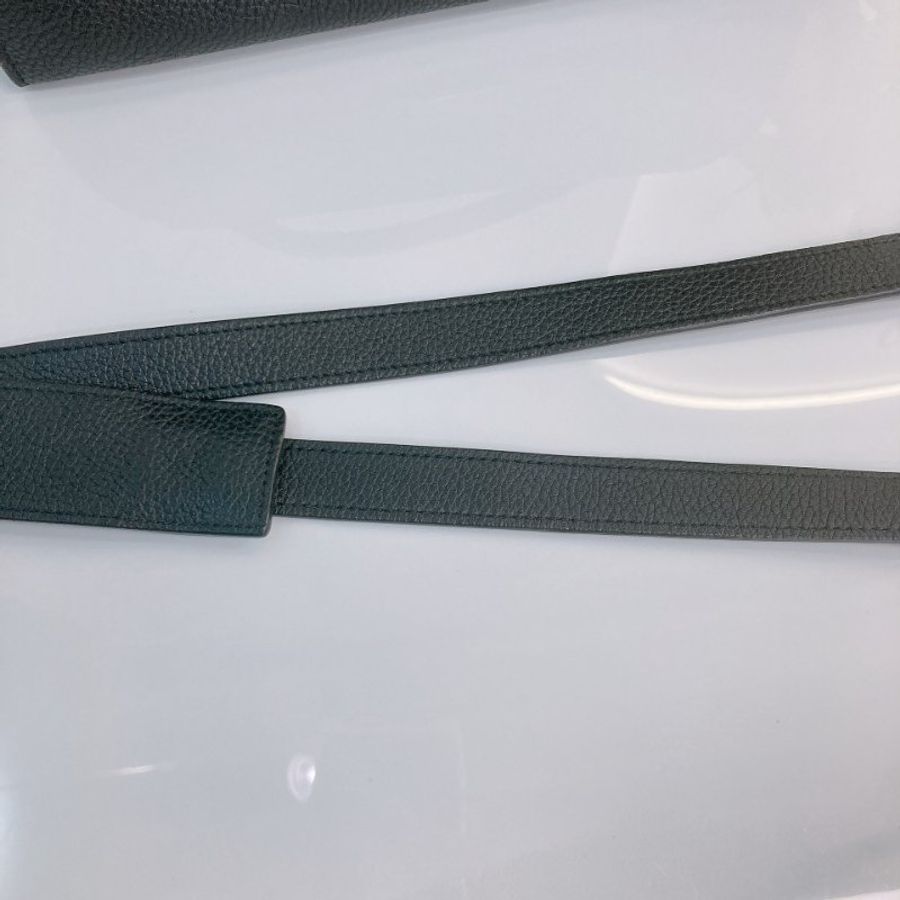 MS0748 Celine 賽琳 鞦韆包 牛皮手提包 黑色銀扣 Trapeze 26cm Calfskin Black x PHW-32