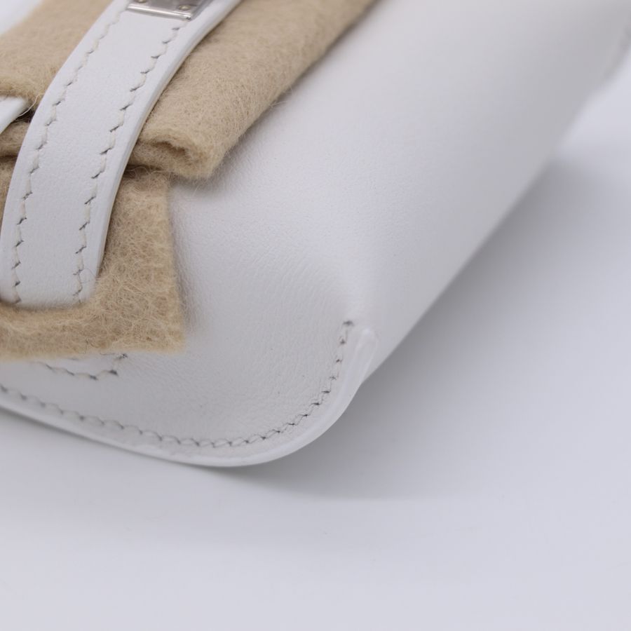Hermès 愛馬仕 Kelly Festival 白 耳機包-7