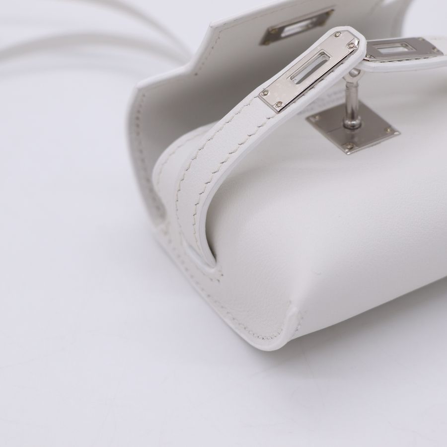 Hermès 愛馬仕 Kelly Festival 白 耳機包-11