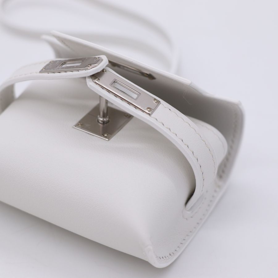 Hermès 愛馬仕 Kelly Festival 白 耳機包-12