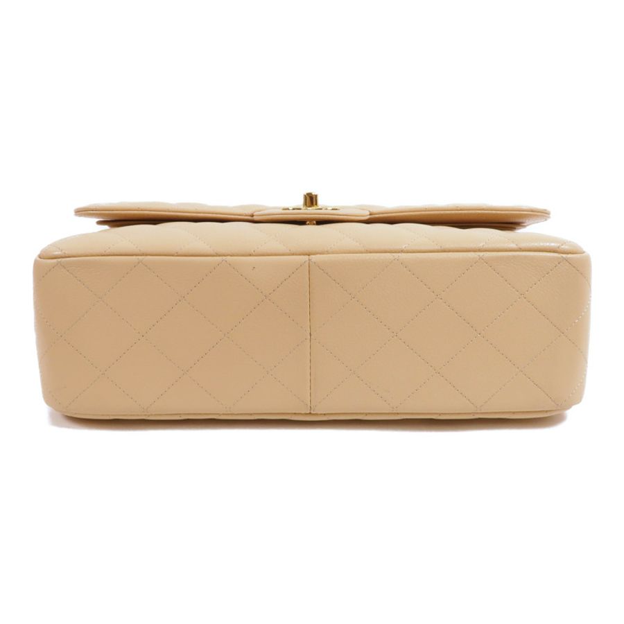CHANEL 牛皮皮革Large Classic鏈帶肩背袋-3
