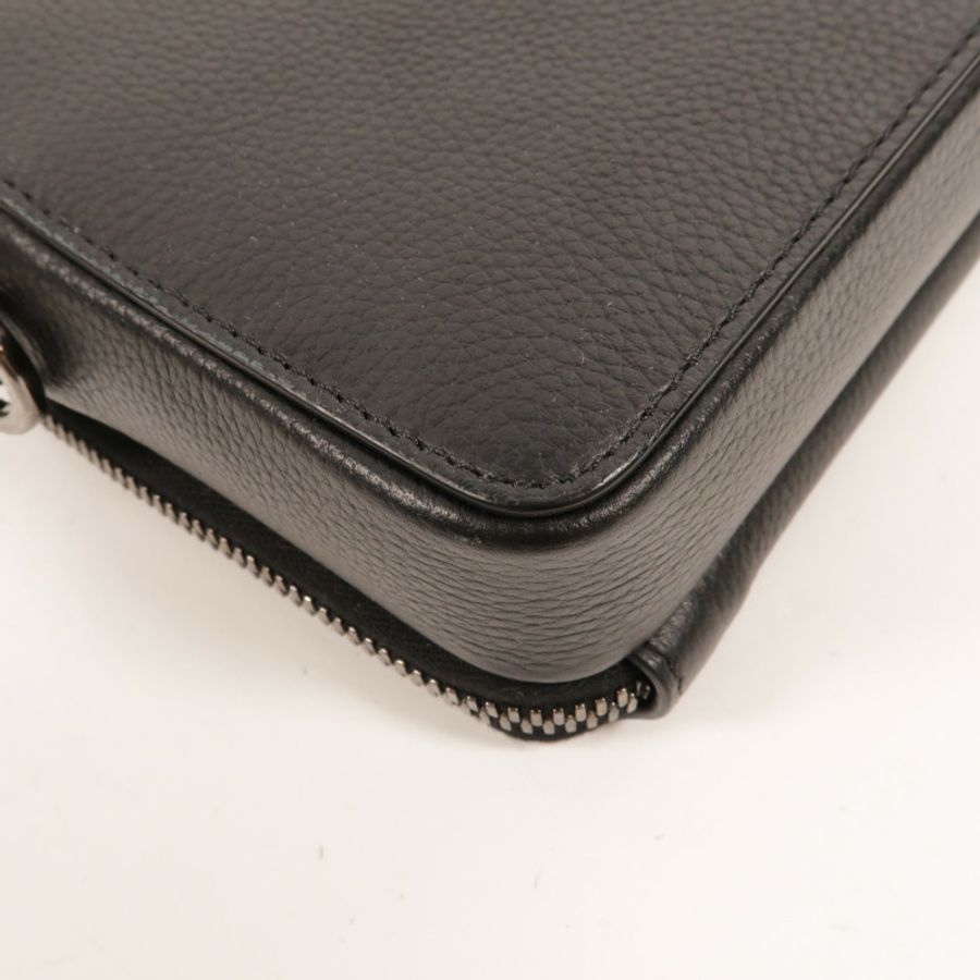 Dior 牛皮皮革CD Icon Zipped Pouch With Strap肩背袋-13