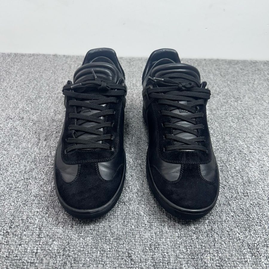 Louis Vuitton 路易威登 LV 黑色 德訓鞋運動休閒鞋/40碼 6碼-1