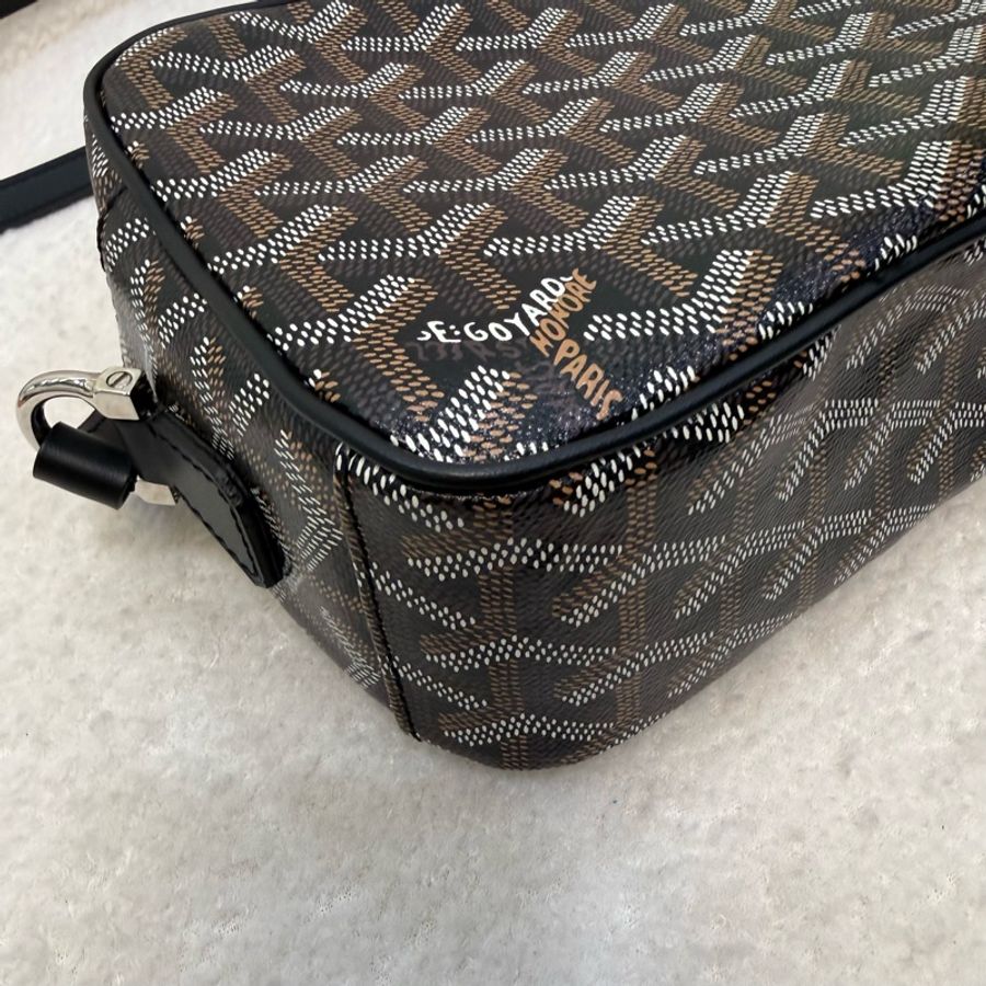 Goyard 黑老花capvertpm PM相機包-6