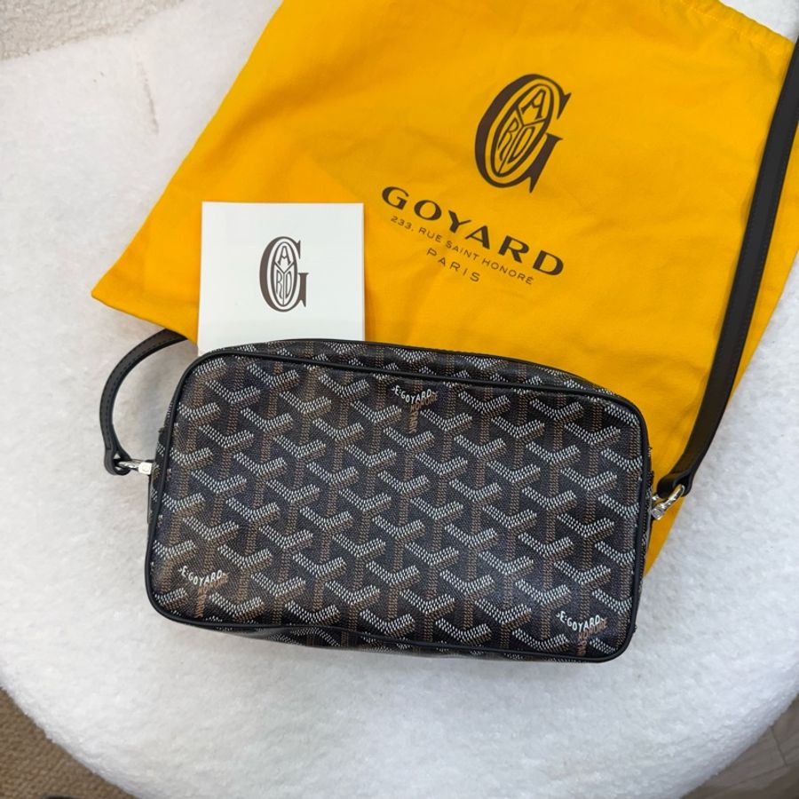Goyard 黑老花capvertpm PM相機包-9