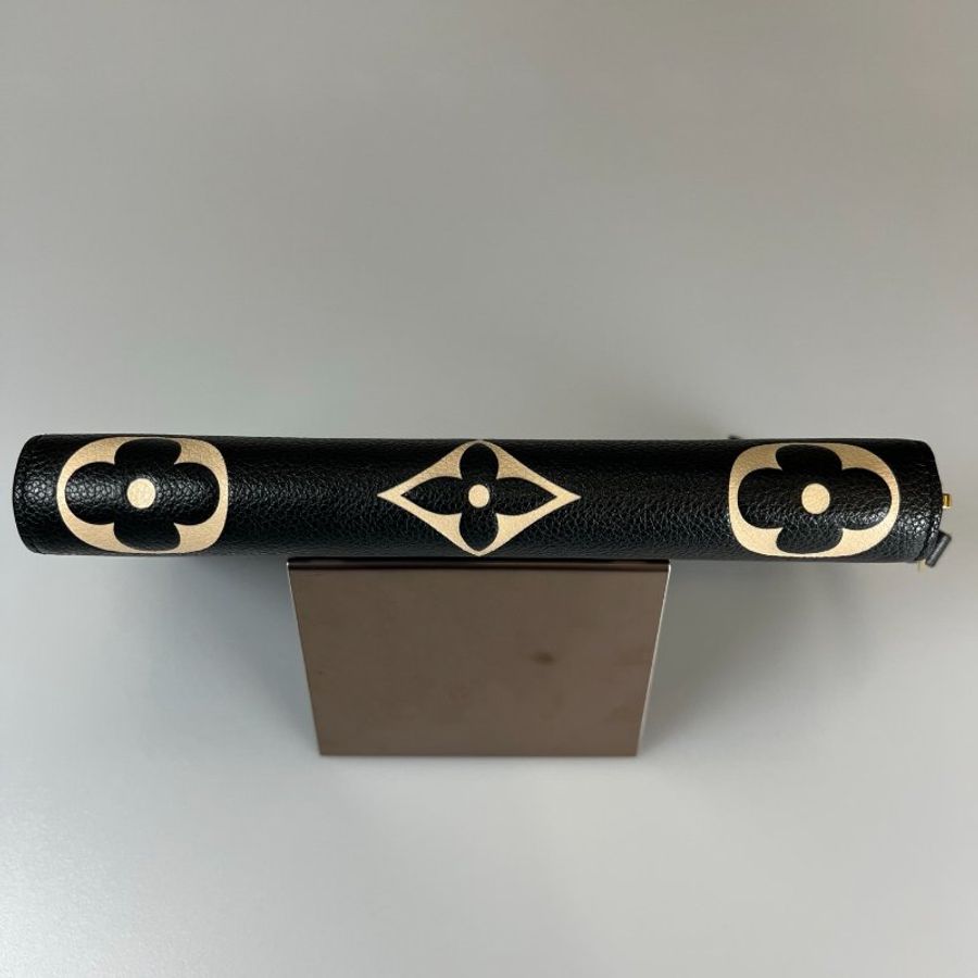 LV M80481/晶片款 黑Empreinteㄇ拉長夾-5