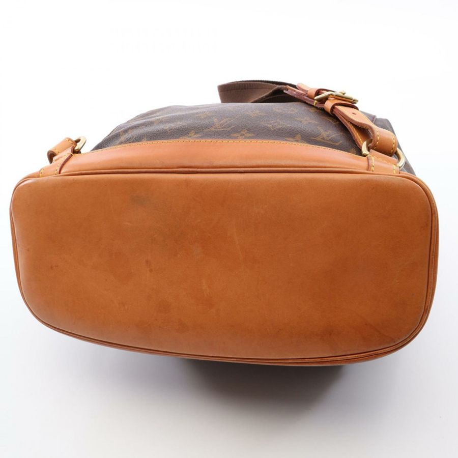路易威登 Montsouris GM 雙肩包 M51135 Monogram 帆布 二手 LV-9