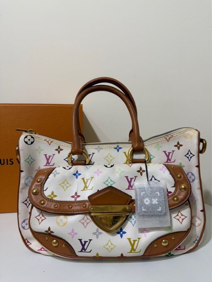 Louis Vuitton 路易威登👑 村上隆🌼 白三采元寶💗 無附件-1