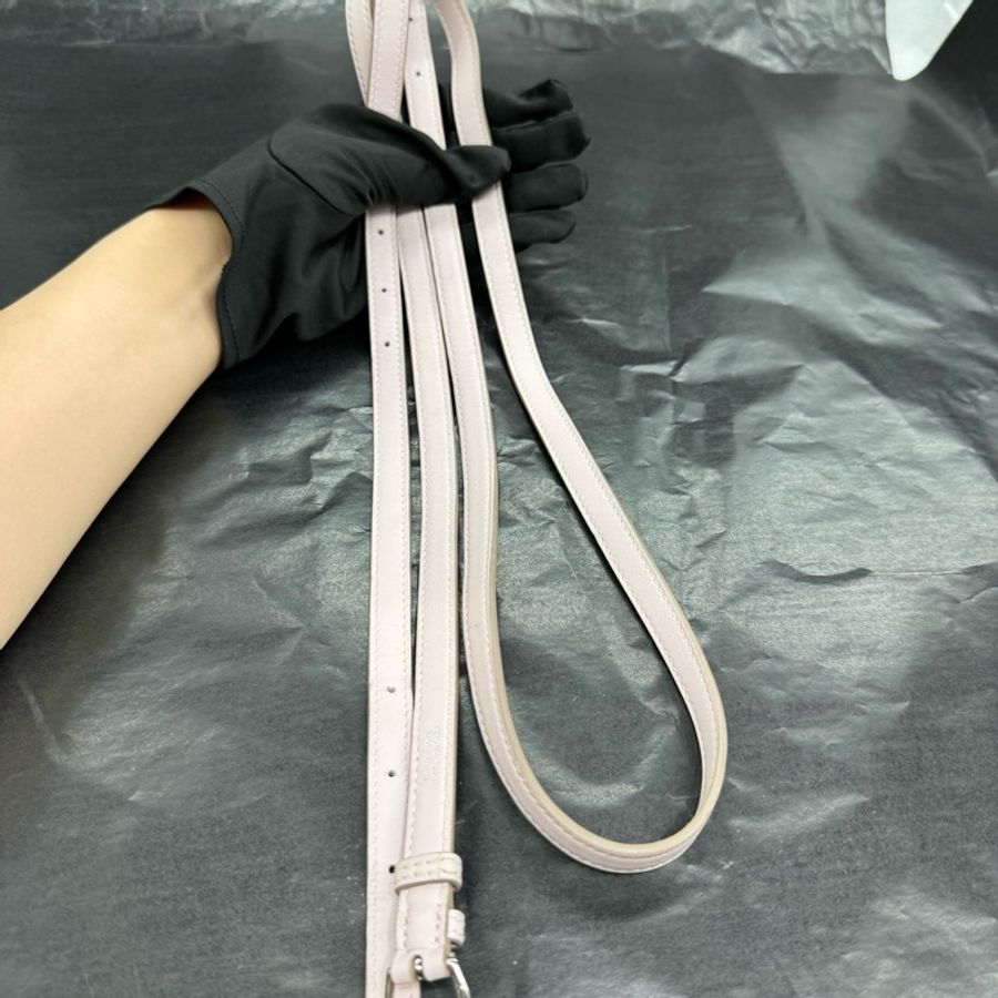 Hermes 愛馬仕 夢幻紫2424mini 手提包斜挎包 銀扣 底長22cm-7