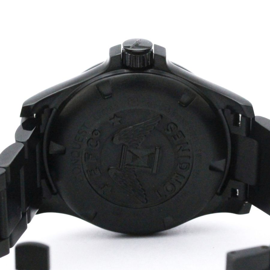 浪琴表 Conquest VHP GMT 精鋼自動男士腕錶 L3.718.2 全新未使用-6