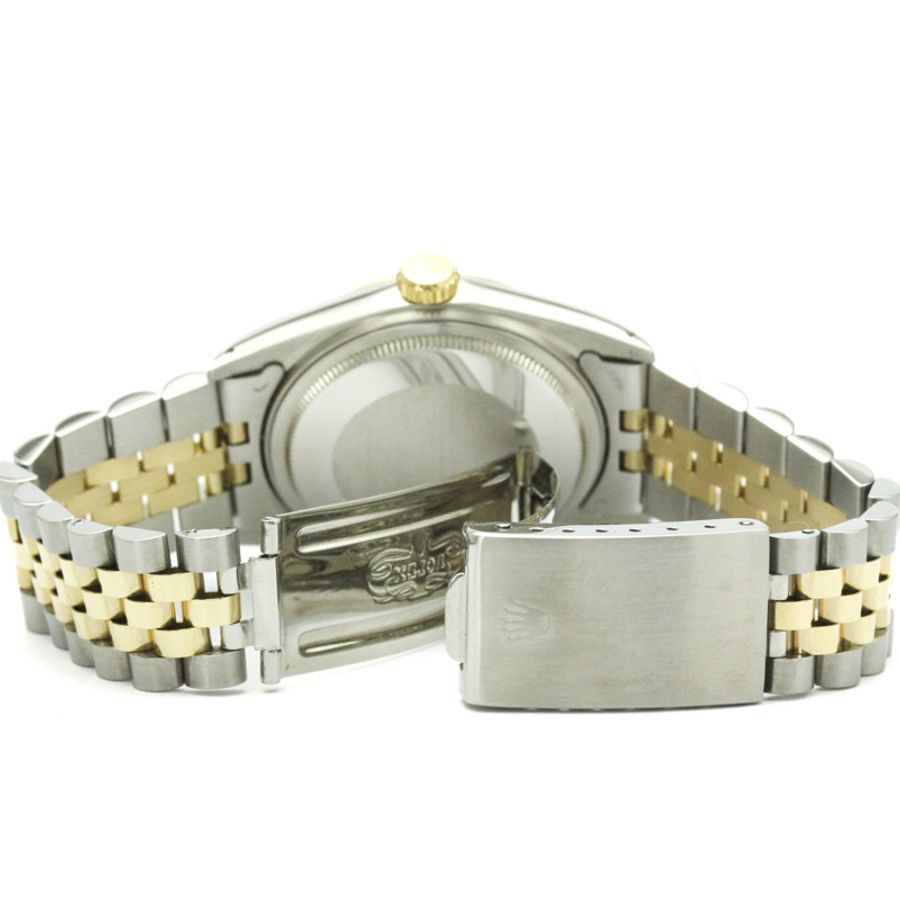 勞力士 Datejust 16013 18K 金鋼女錶(拋光)-4