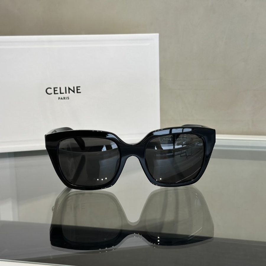 CELINE CELINE字母鏡腳方框太陽眼鏡-1