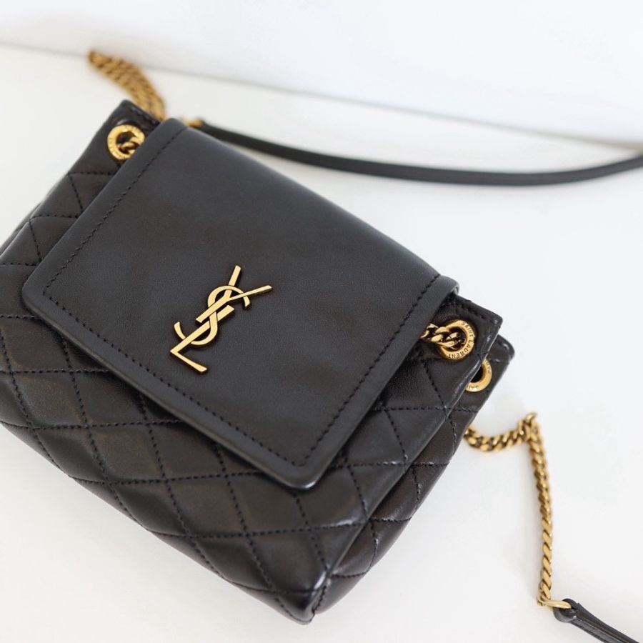 二手Ysl Nolita Mini 黑金款-3