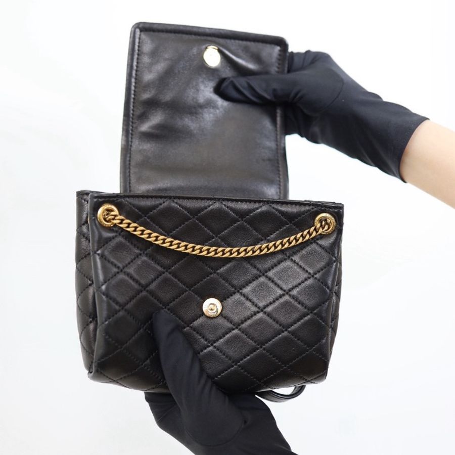 二手Ysl Nolita Mini 黑金款-10