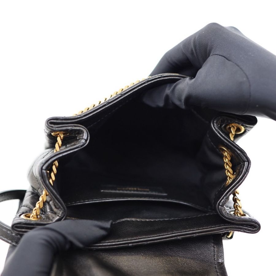 二手Ysl Nolita Mini 黑金款-11