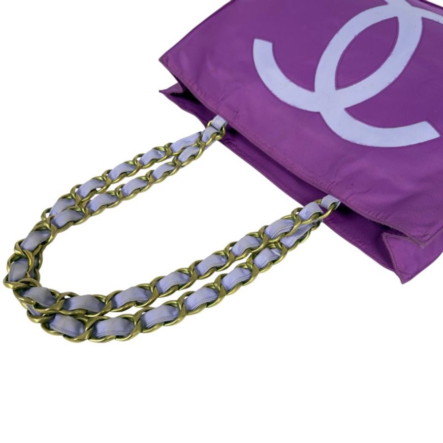 CHANEL 中古 CC 肩背包-16