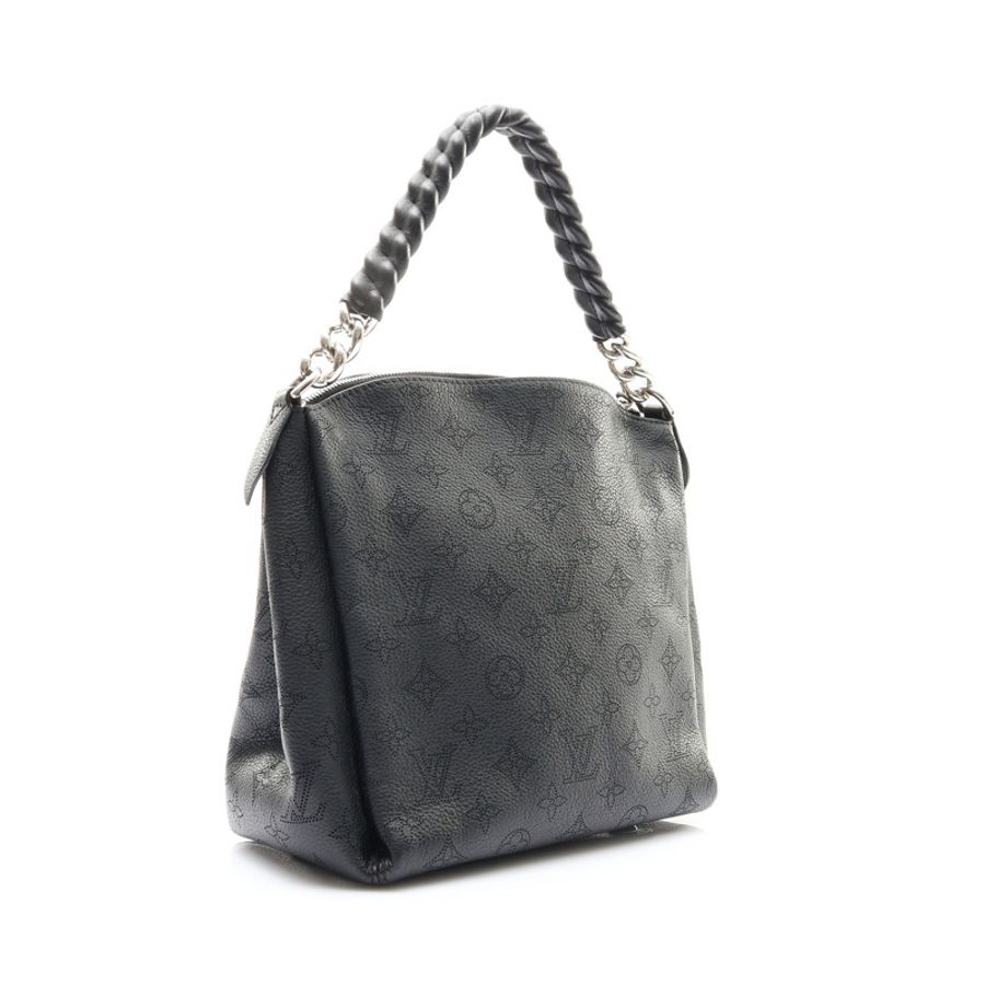 黑色 原花壓紋牛皮 Babylone Chain BB 兩用包【LOUIS VUITTON LV 路易威登】 M51223-1