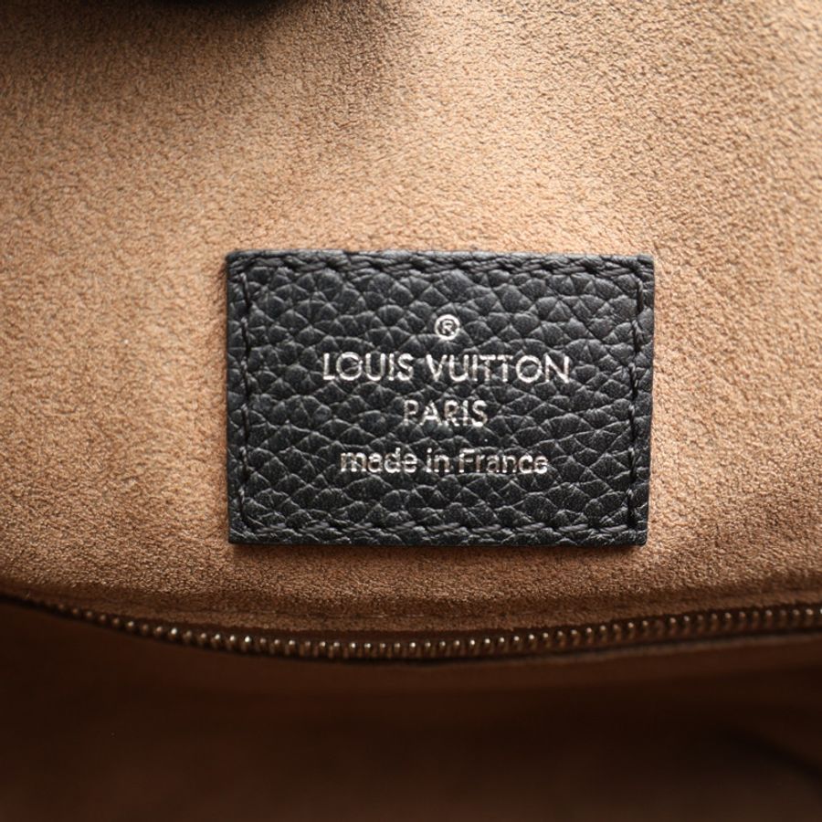 黑色 原花壓紋牛皮 Babylone Chain BB 兩用包【LOUIS VUITTON LV 路易威登】 M51223-3