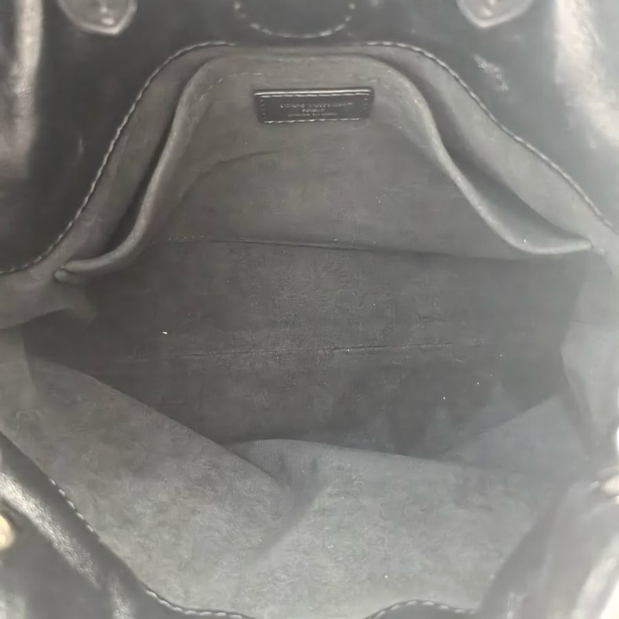 LV路易威登 OFF DUTY VIBE黑色鏈條包手提包單肩包斜挎包雙肩包 芯片款-5