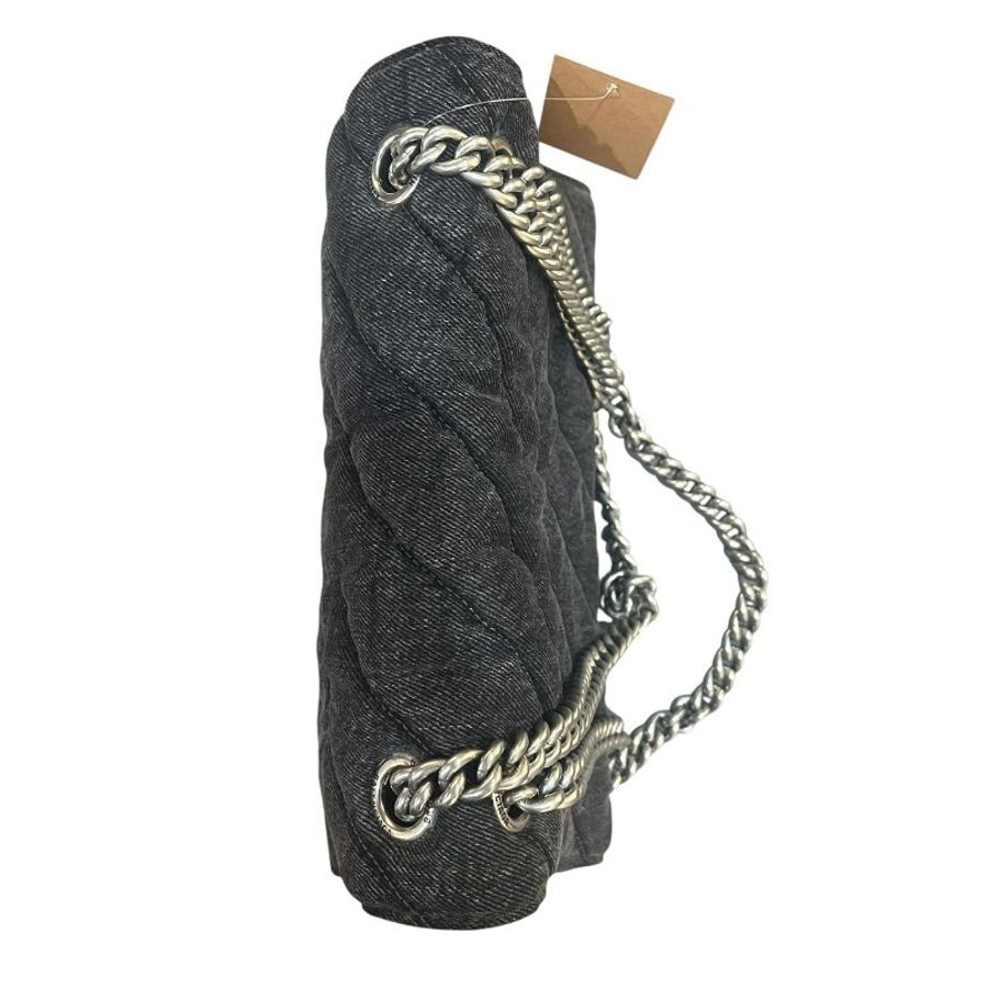 【美收精品】BALENCIAGA 灰色肩背包 5-672-8