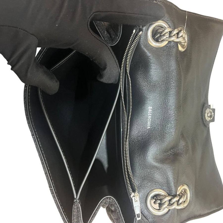 【美收精品】BALENCIAGA 灰色肩背包 5-672-12