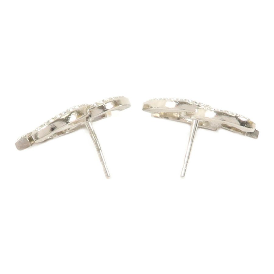 CHANEL 金屬/水晶Pierced Earring耳環-3
