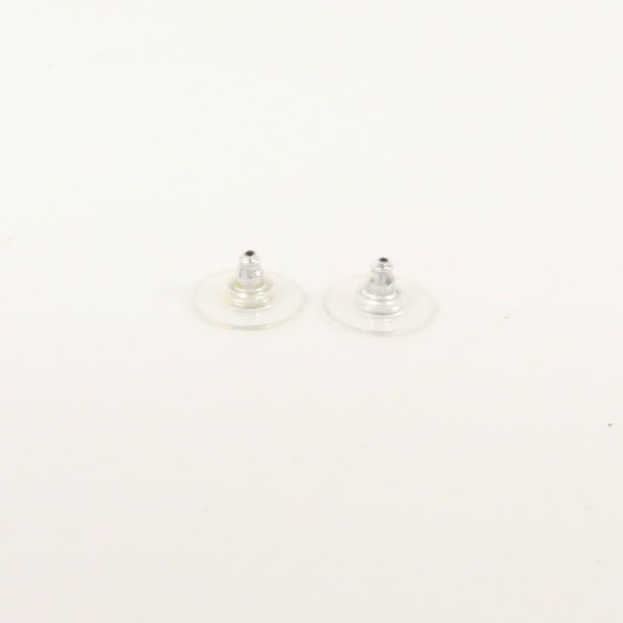 CHANEL 金屬/水晶Pierced Earring耳環-5