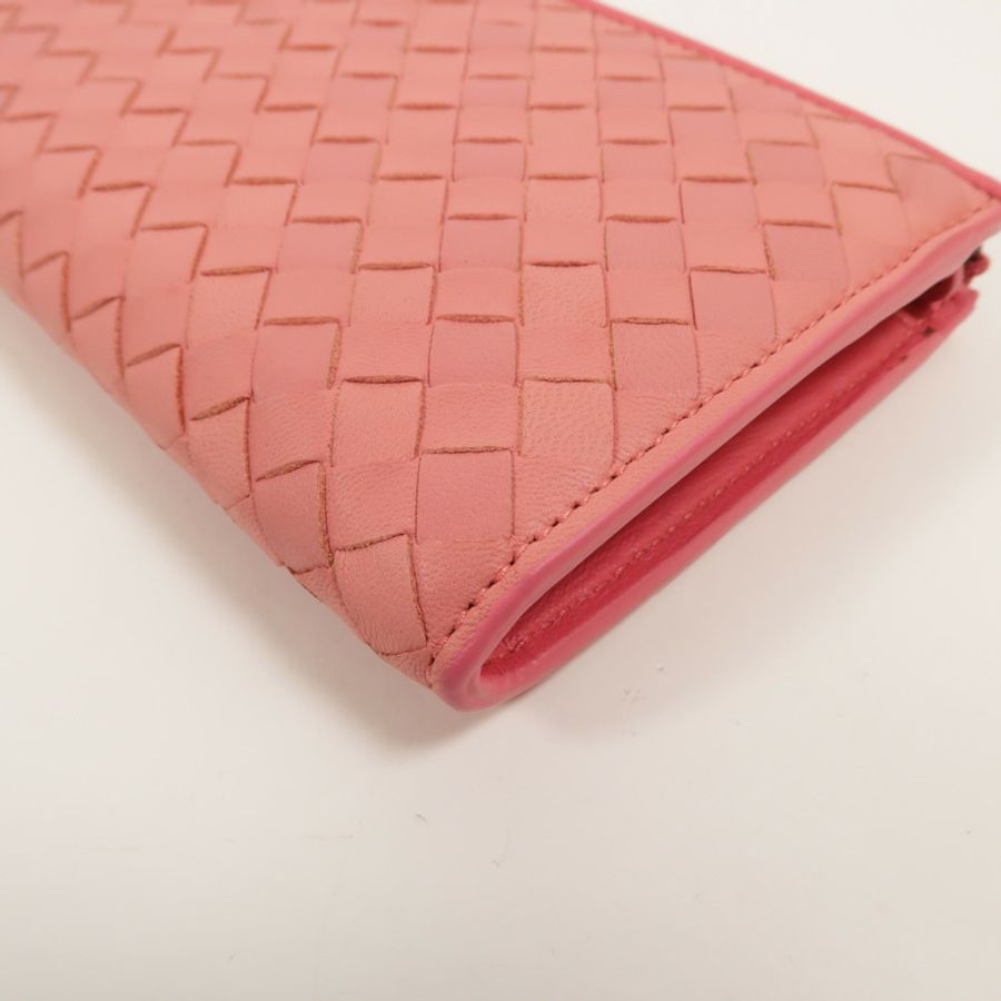 BOTTEGA VENETA 牛皮皮革Long Wallet長錢包-14