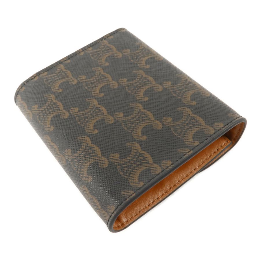 CELINE 塗層帆布Triomphe Wallet錢包-3
