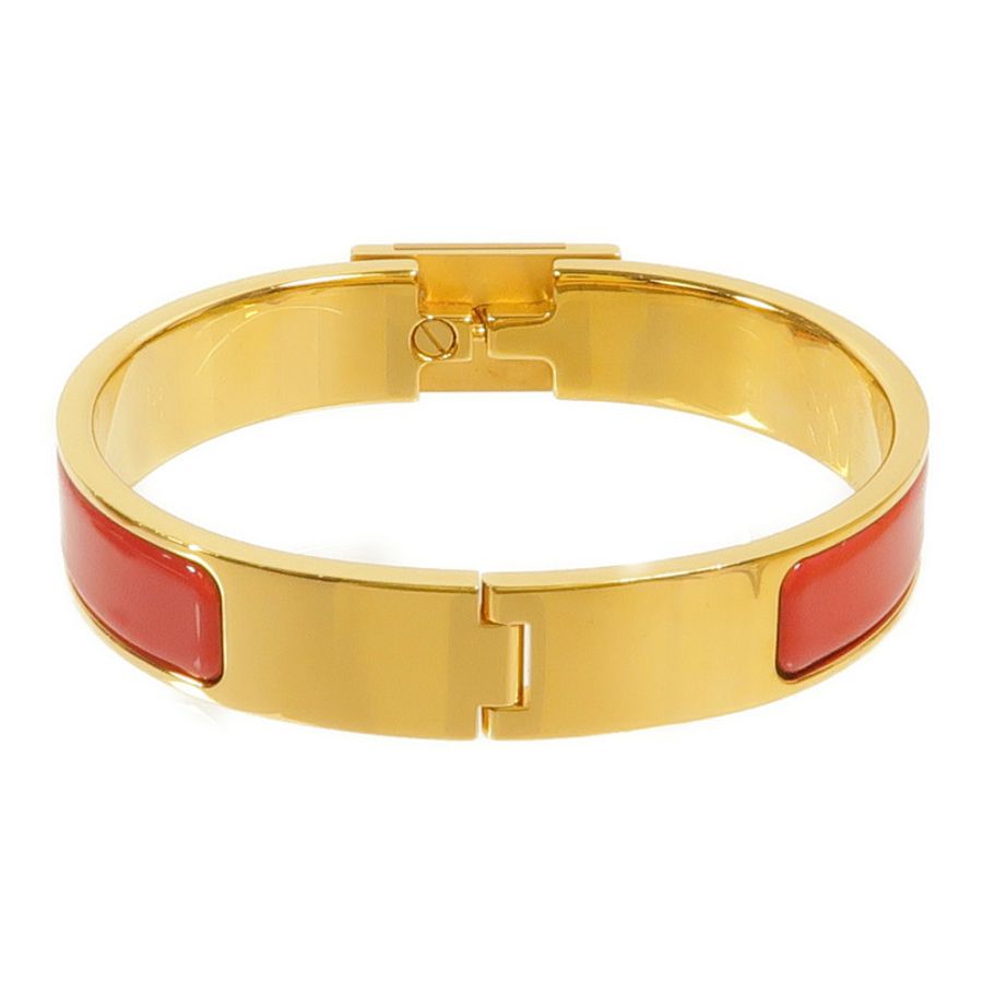 HERMES 金屬Mini Clic Kelly手鐲-2