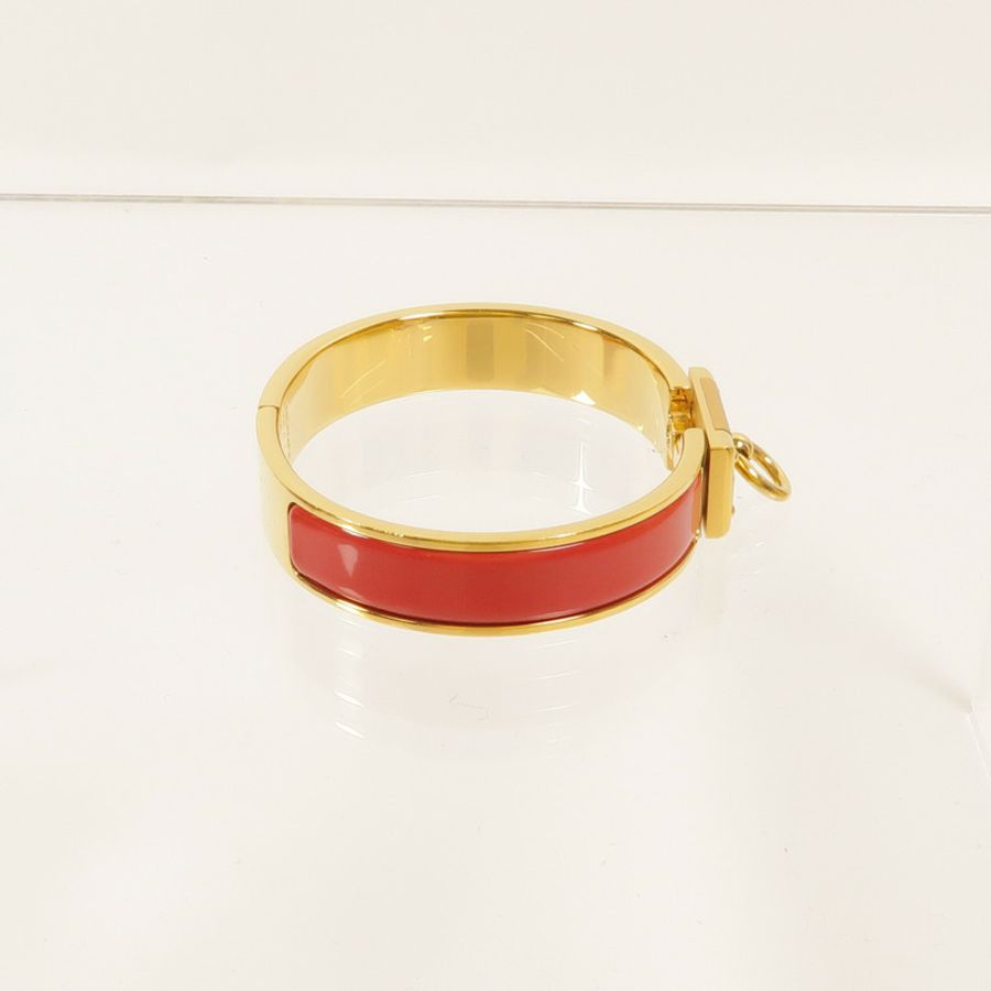 HERMES 金屬Mini Clic Kelly手鐲-8
