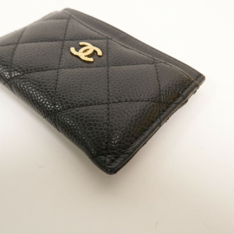 CHANEL 牛皮皮革Classic Card Holder卡片套-12