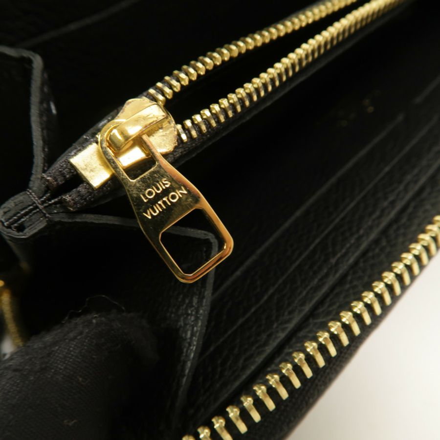 LOUIS VUITTON Monogram Empreinte Clemence Wallet長錢包-14