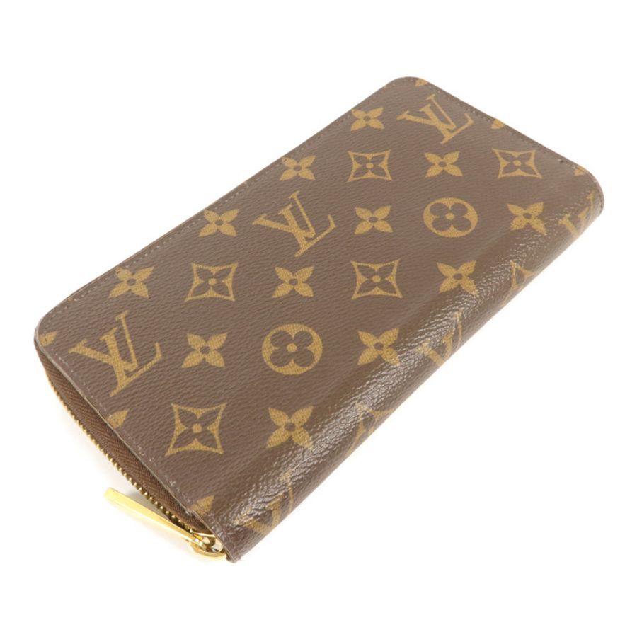 LOUIS VUITTON Monogram Zipper Long Wallet金扣長錢包-2