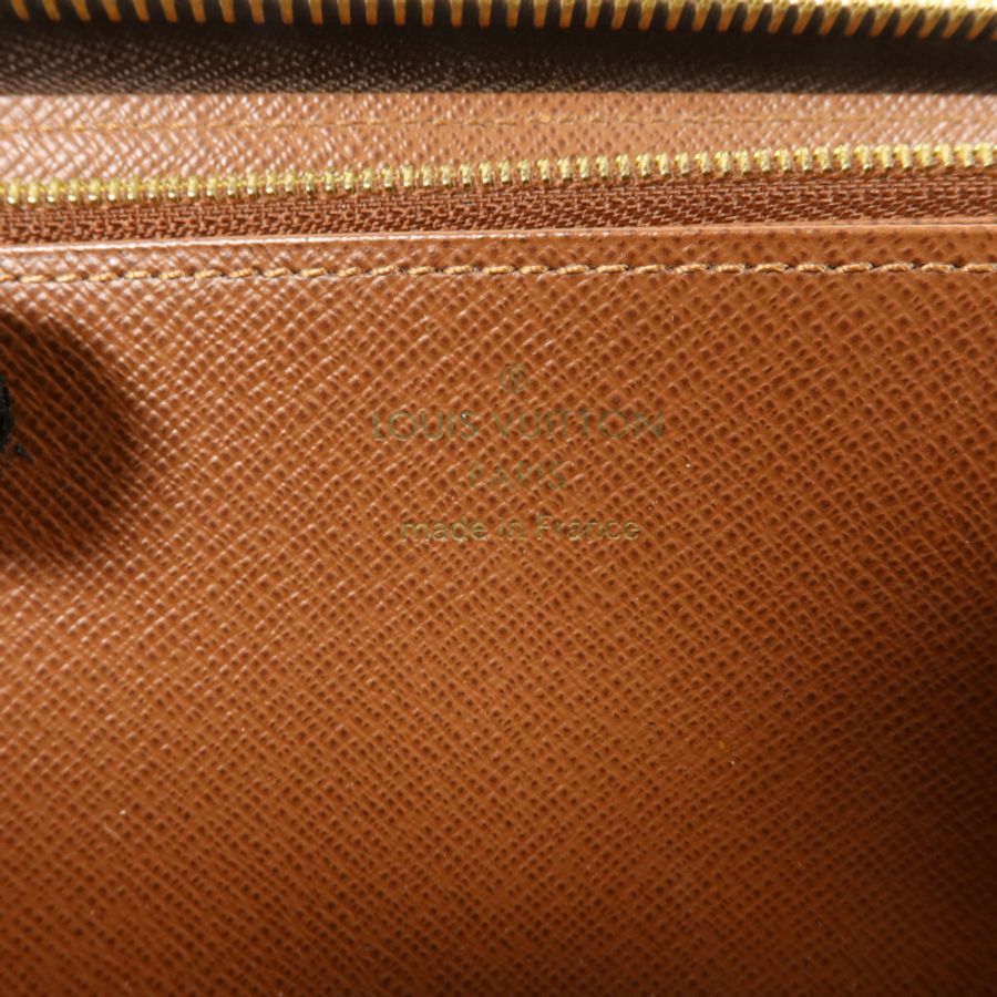 LOUIS VUITTON Monogram Zipper Long Wallet金扣長錢包-5