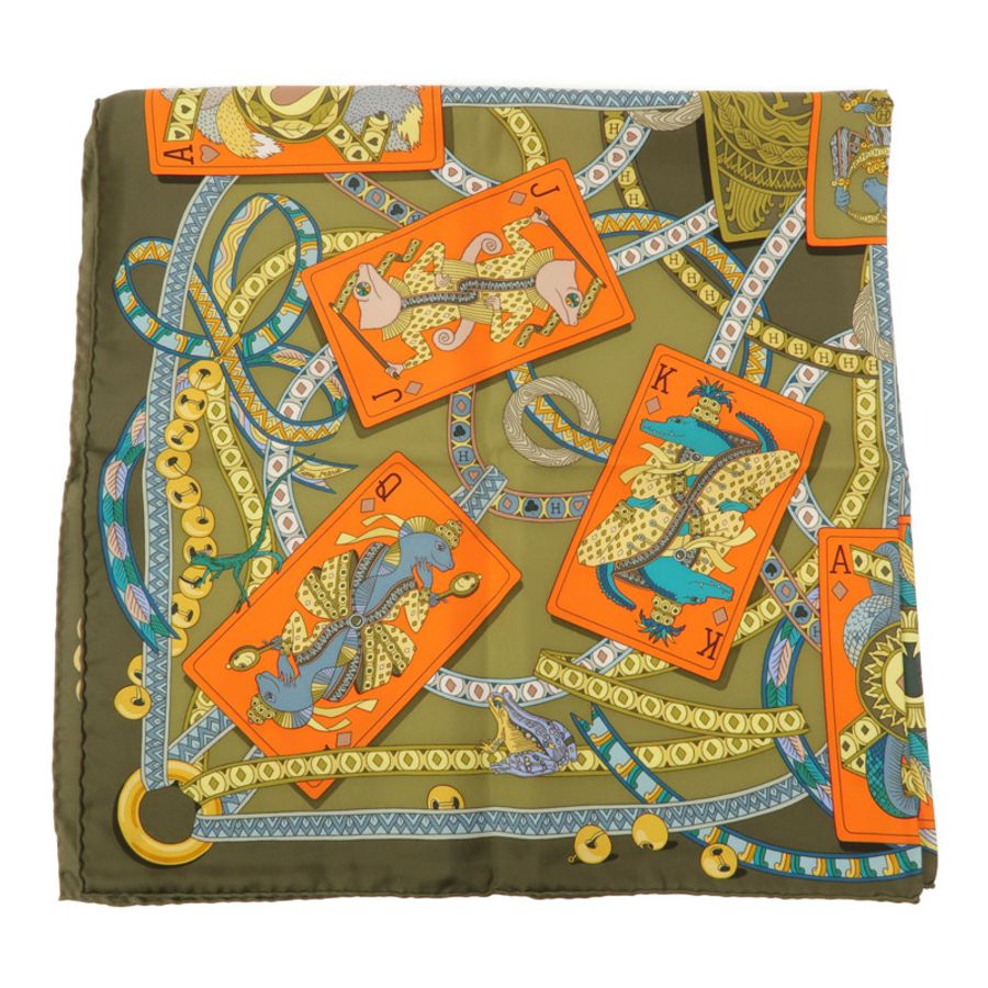 HERMES 絲質Scarf 90x90絲巾-2